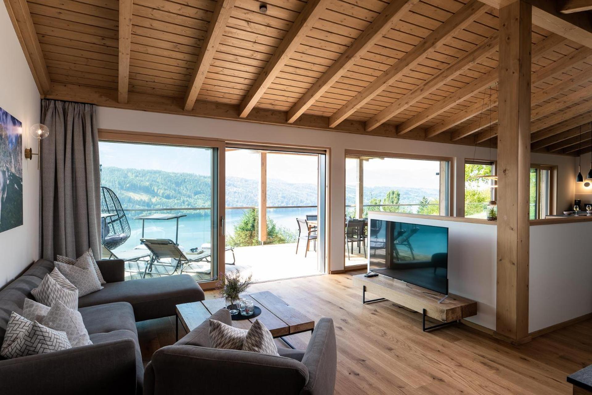 Chalet Seeblick Millstatt Dış mekan fotoğraf